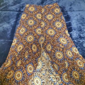 Earthbound Long Midi Skirt.